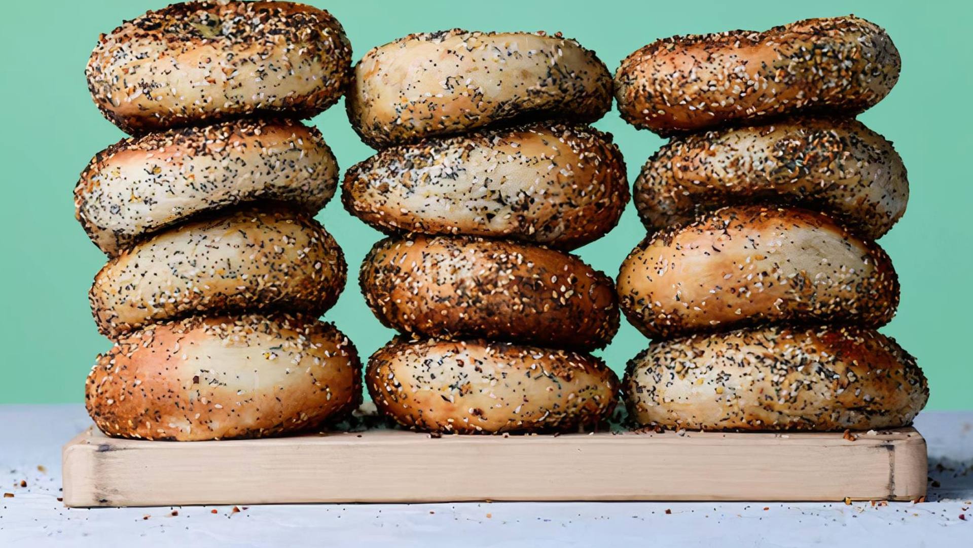 Black Seed Bagels by null