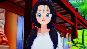 Videl doesnt mind you to play with her udders while there is no one at the library jpg x Dbz videl