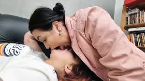 Lesbian tongue kissing and sucking eporner jpg x Long tongue lesbian
