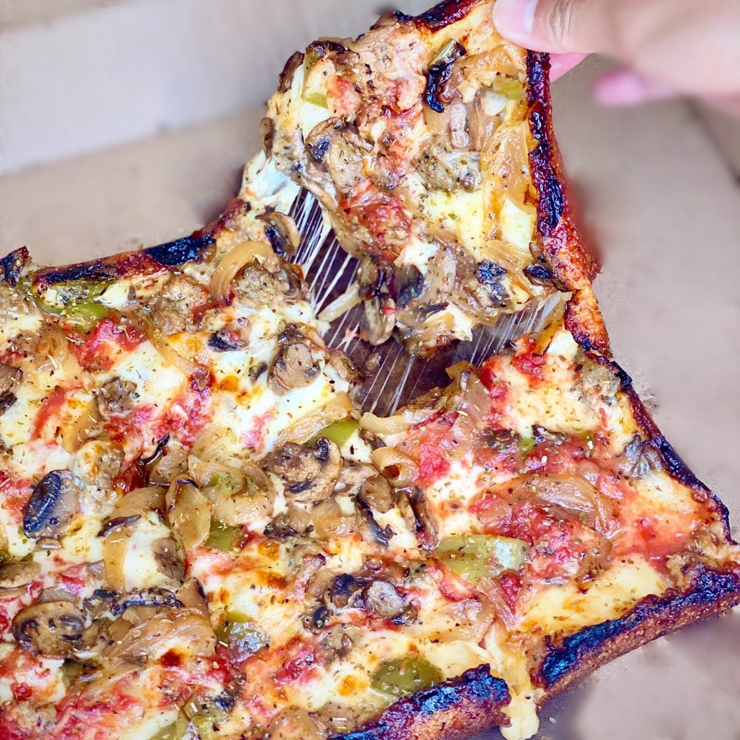 8Mileπ Detroit Style Pizza by null