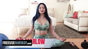 Adorable woman with big boobs fucks her yoga trainer jpg x Yoga trainer