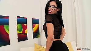 A latina with glasses is licking a dick in the pov video with great skill jpg x Latina in glasses