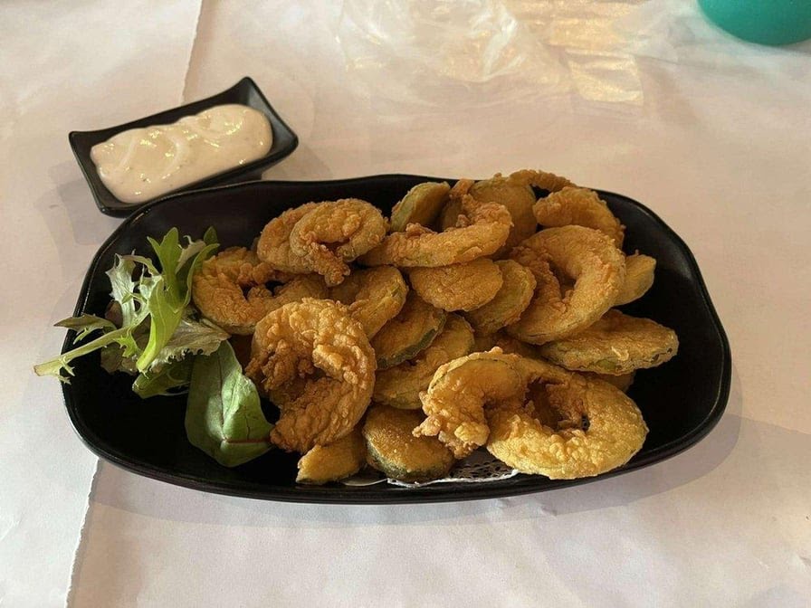 Shaking seafood by null