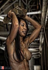 Luscious amateur milf tia stri jpg x Tia lifting weight at