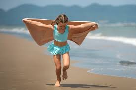 nudist little girl|Young Girl Teenager On Sea Beach Stock Photo 25626811 ...