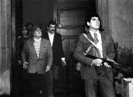 Salvador Allende, defendiendo el Palacio de la Moneda, Septiembre de 1973