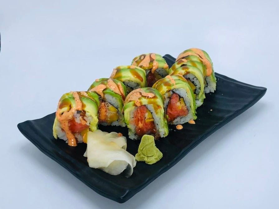 Poke and Roll Sushi by null