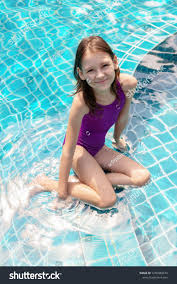 cute little girl pokies|Little Girl Long Blond Hair Swimsuit Stock Photo 698520055 | Shutterstock