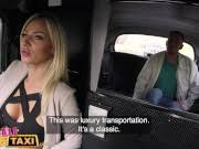 Female fake taxi cheating boyfriend fucks blonde cab driver on backseat jpg x Fake female taxi driver