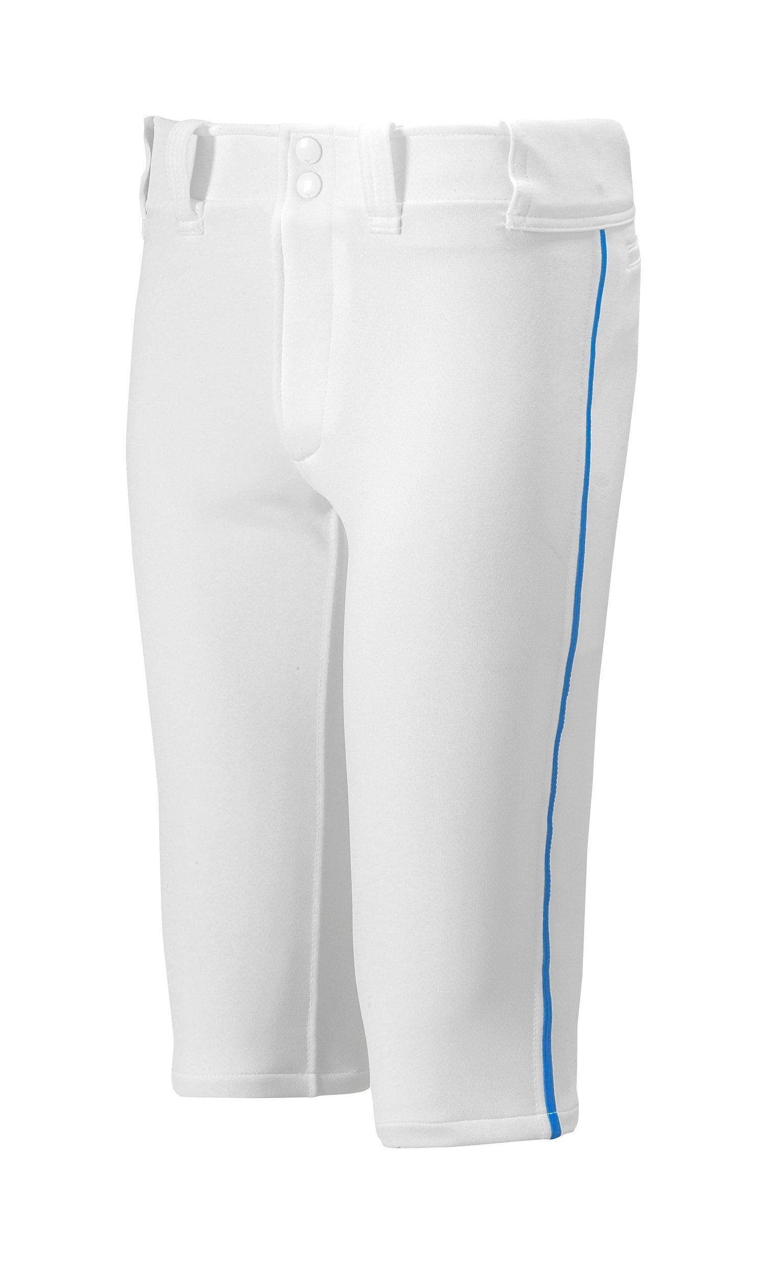 Mizuno Premier Piped Baseball Pant - Medium - White / Red