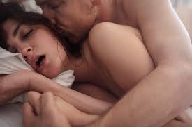 Happy young couple in bed royalty free image jpg x Spoon sex position