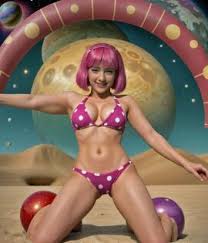 While her team is playing on the field cheerleader stephanie will play with herself… lazytown hentai jpg x Town stephanie