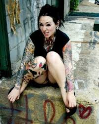 Punk rock mohawk babe tara toxic halloween nude jpg x Goth emo punk tattoo