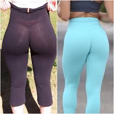 Commando thong under yoga pants jpg x Women in yoga