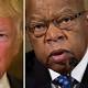 In Trump's Feud With John Lewis, Blacks Perceive a Callous Rival 