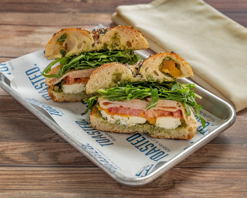TOASTED. Bagels & Coffee by null