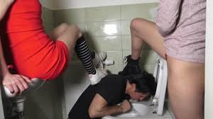 Pov diarrhea falling on toilet slave jpg x Toilet slavery