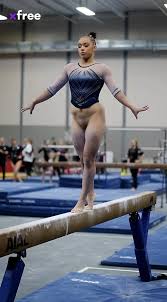 Stepdaughter tries nude gymnastics jpg x Nude gymnastics