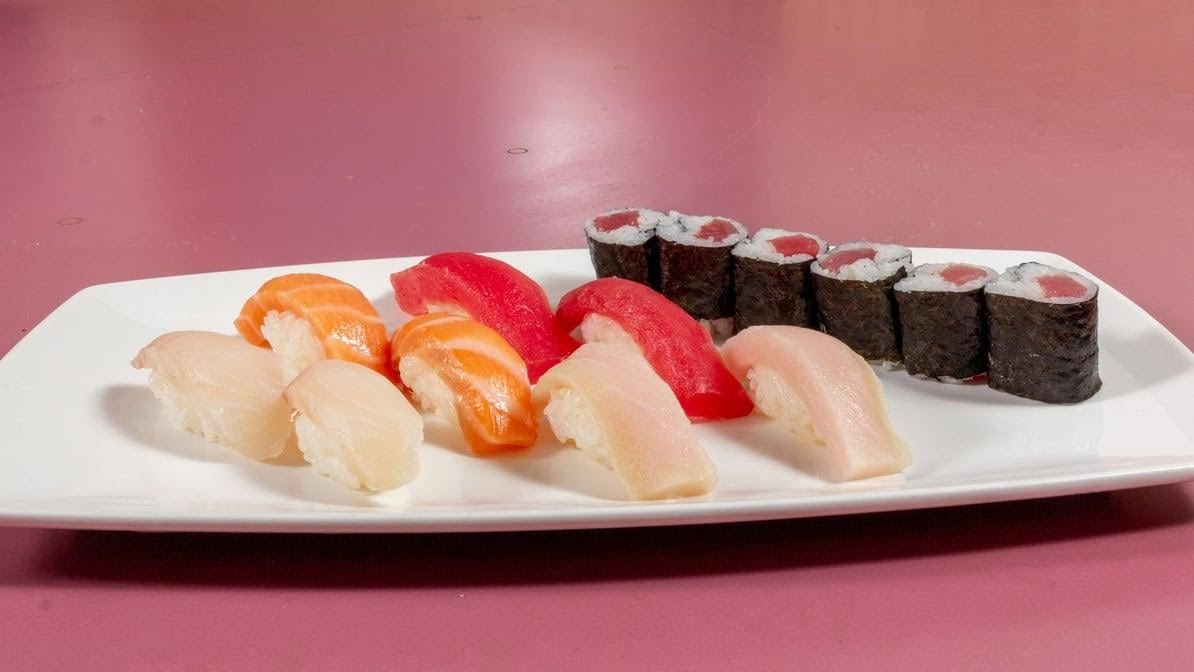 New Dumpling & Sushi House by null