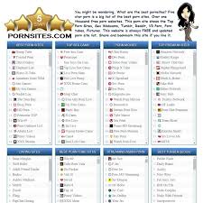 Porn sites list best tubes links your porn list jpg x Big list of