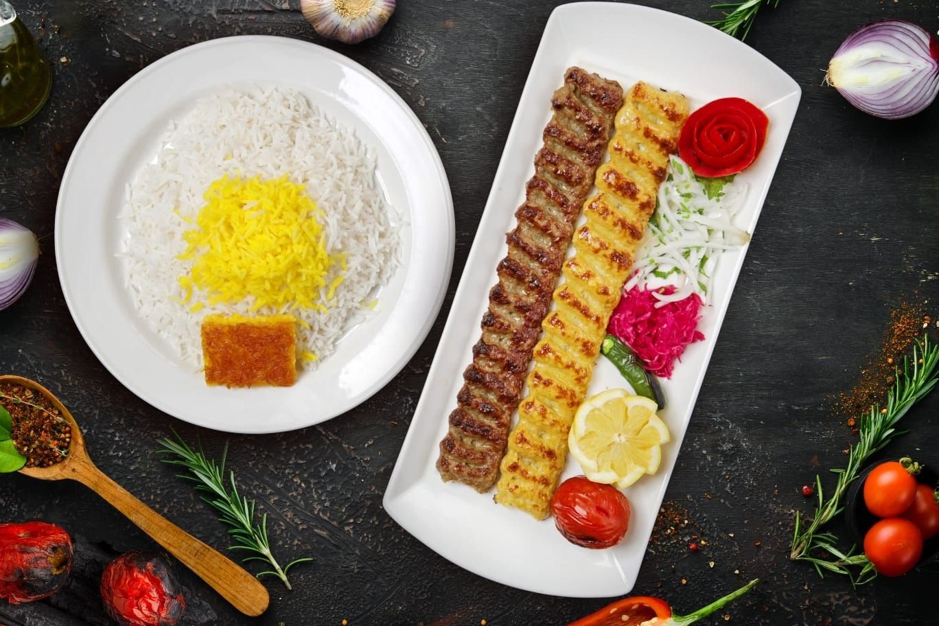 Pars Iranian Restaurant Trade Center by null