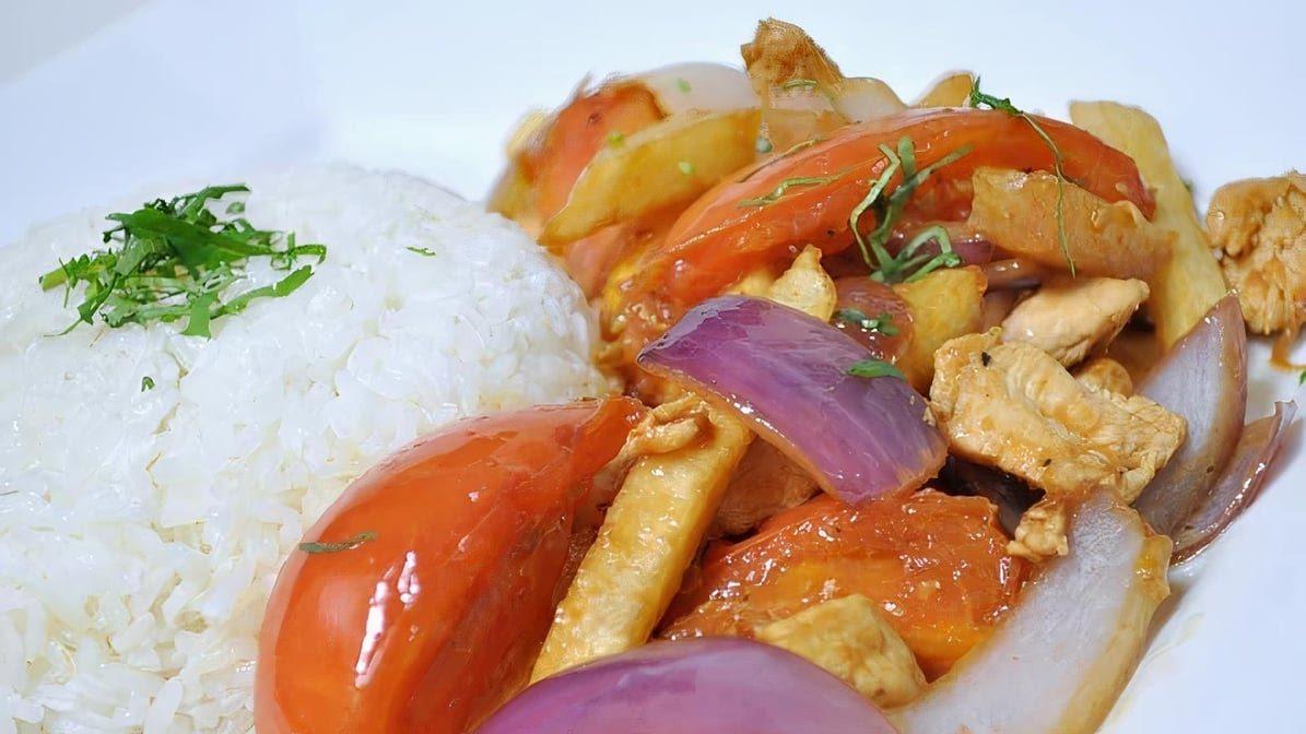 Salt & pepper Peruvian food cart 82 Ave by null