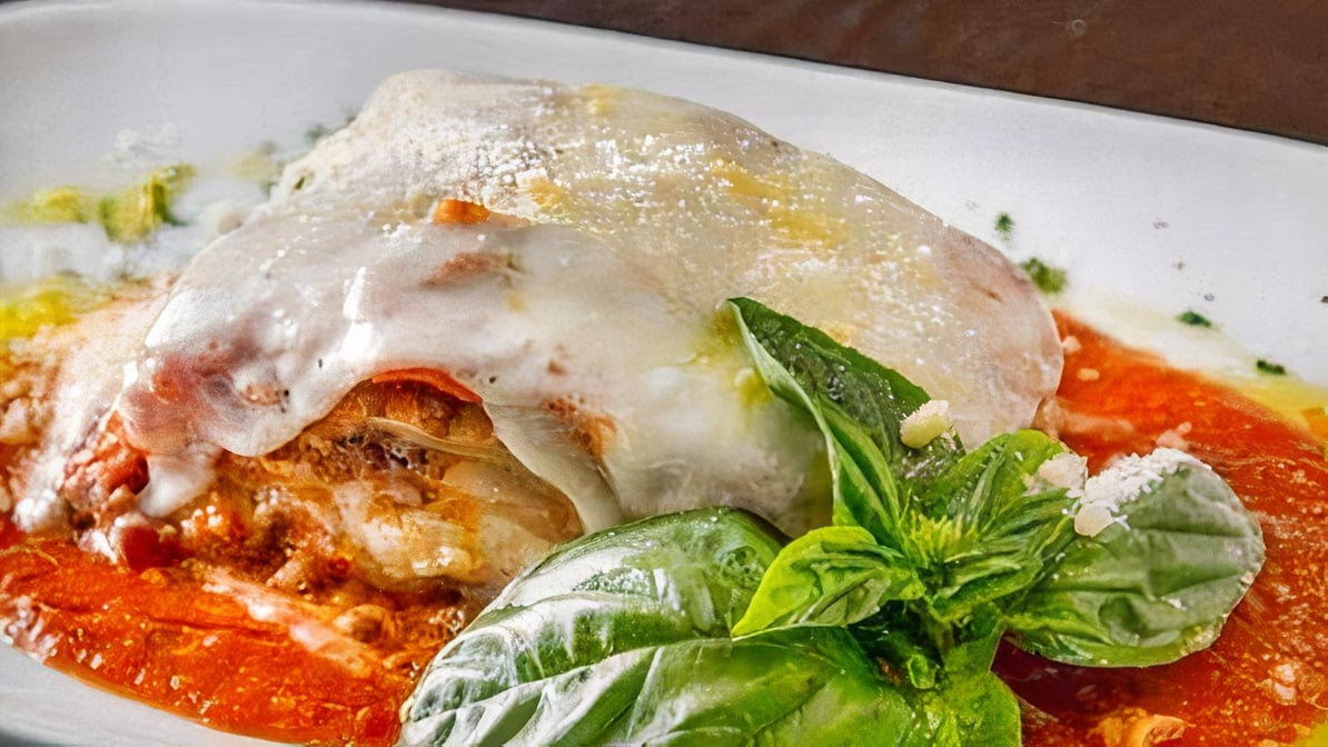 Basil Brick Oven Pizza by null