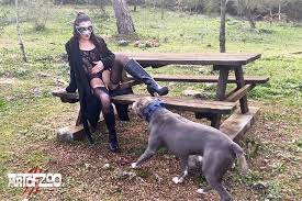 Black girl fucks a dog gif x Dog fucks woman