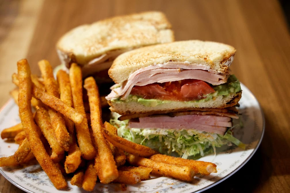 Food and Table by null