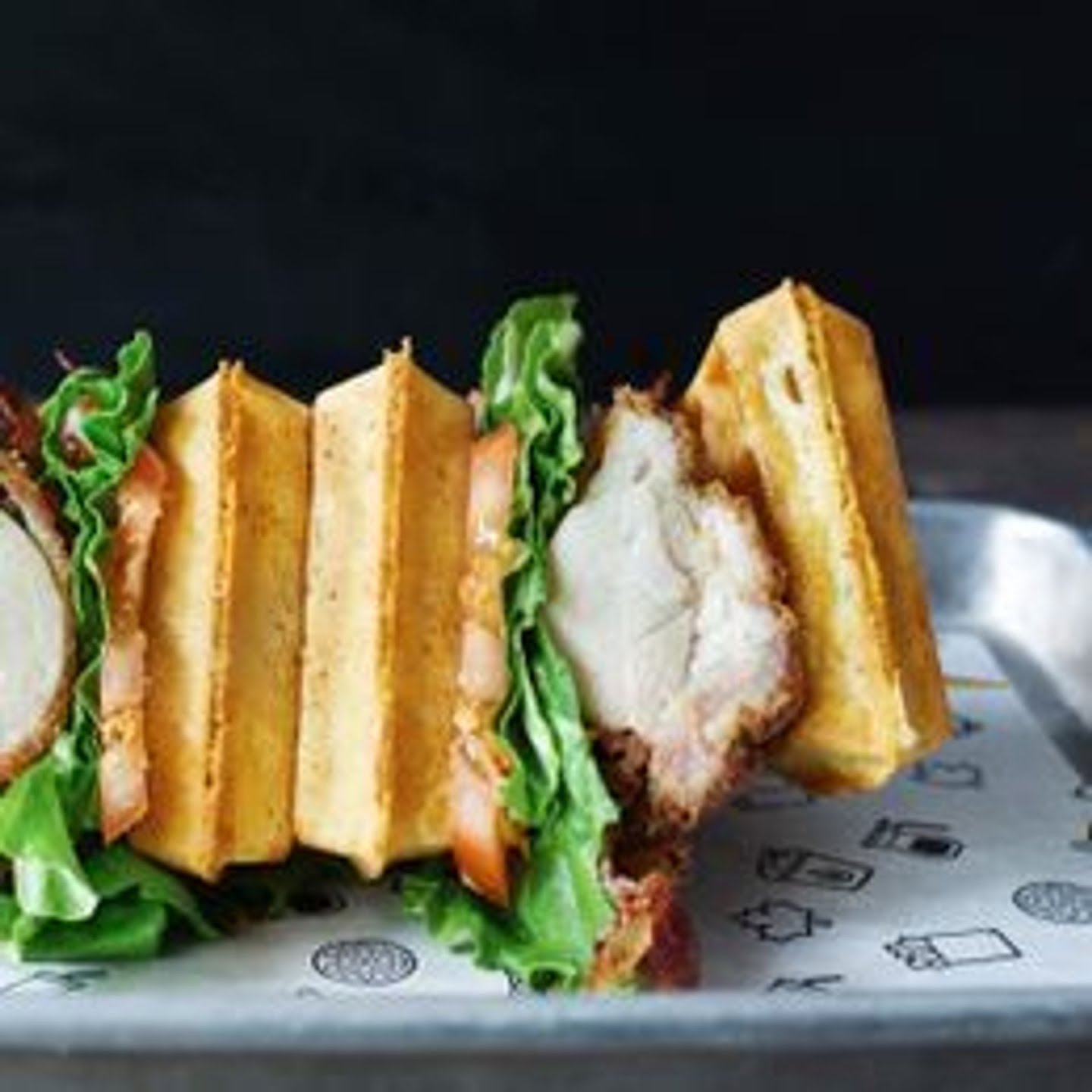 The Dirty Bird Chicken + Waffles by null
