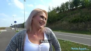 Outdoor public blonde car jpg x Outdoor public blonde car