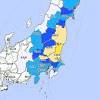 【地震情報】茨城県北部で震度5弱。津波の心配なし