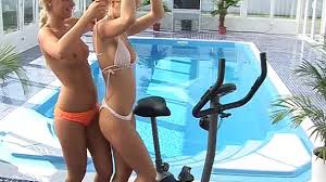 Wild lesbian teen pool party jpg x Lesbian teen pool