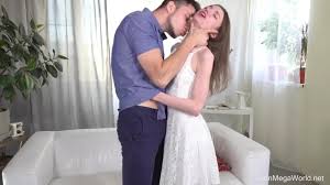 Porn image of dress from behind woman busty looking back perfect boobs white created jpg x White dress