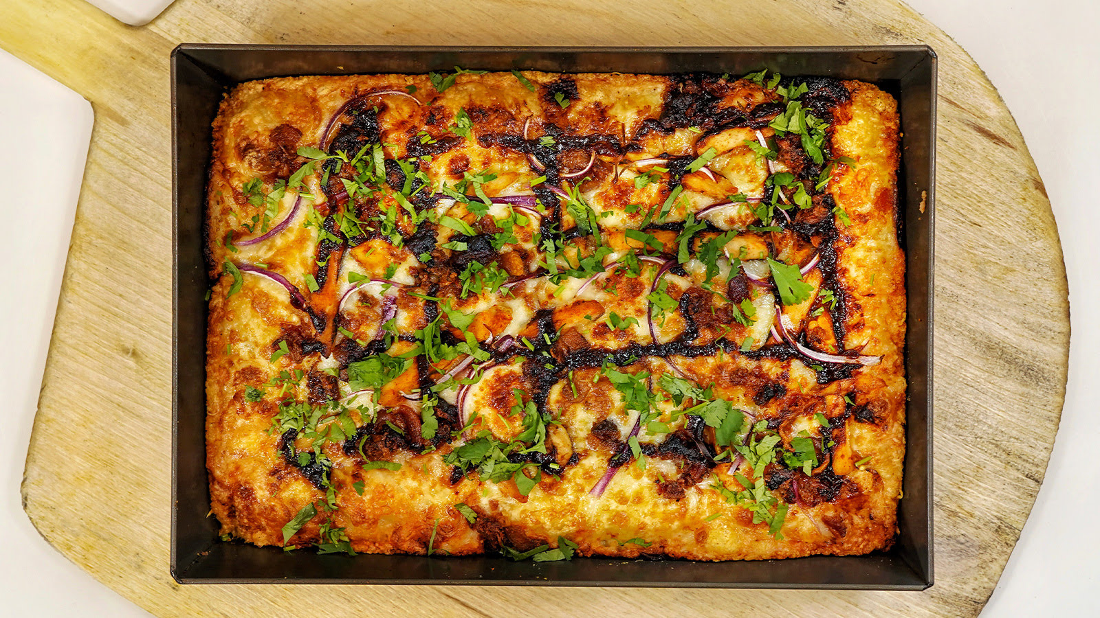 8Mileπ Detroit Style Pizza by null