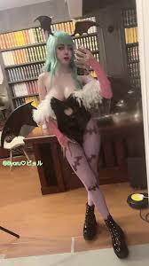 Rule if it exists there is porn of it slugbox hatsune miku morrigan aensland cosplay jpg x Morrigan aensland cosplay