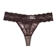 mature thong|Maya U-Wire Lace & Shine Thong – Underclub