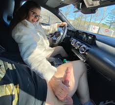 Cock pump in the car jpg x Blowjob in the car