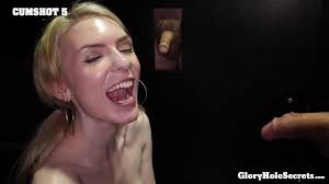 Gloryhole swallow jpg x Gloryhole blonde