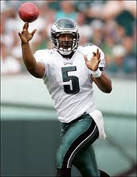 McNabb throwing on the run