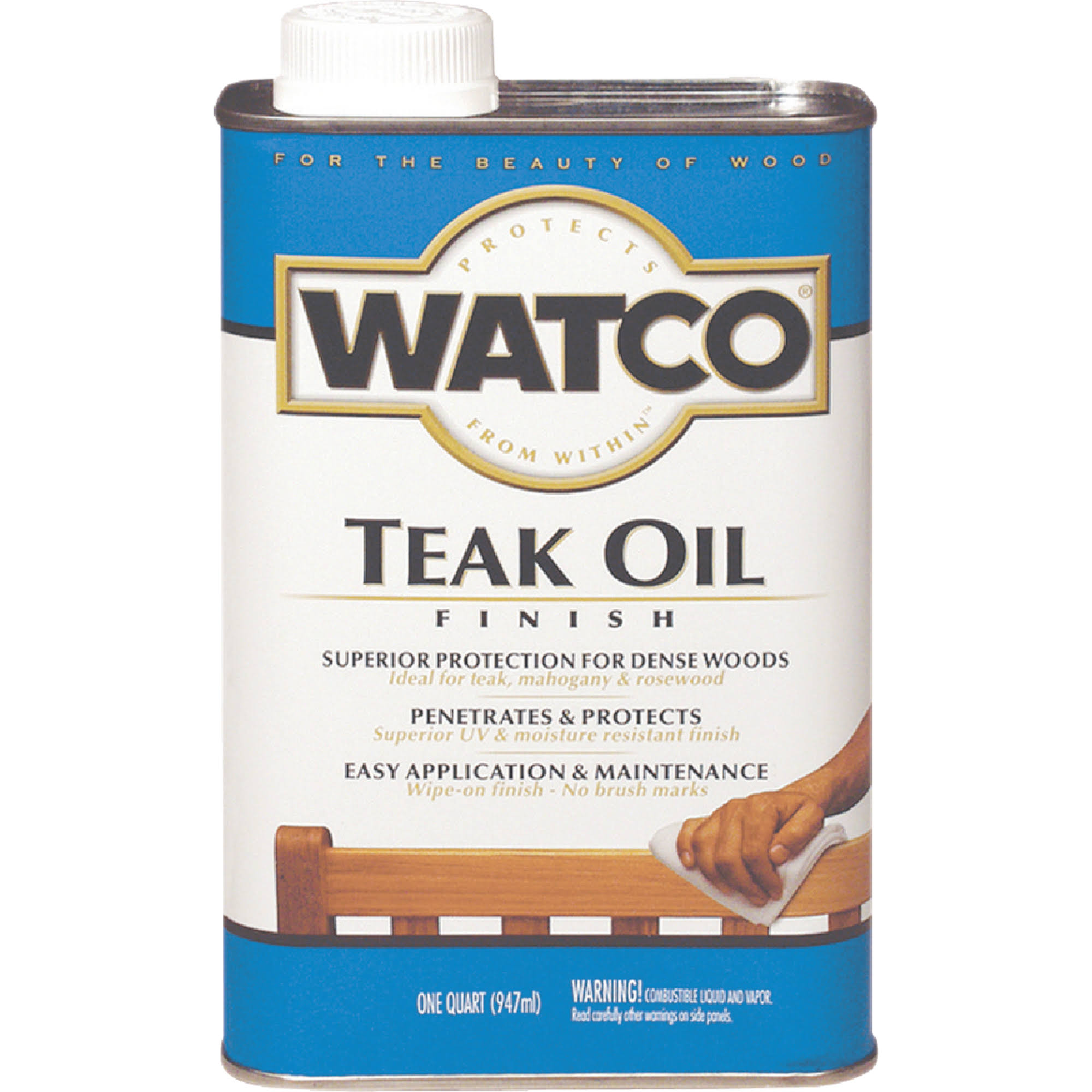Watco 275 VOC Teak Oil - Clear Matte, 1qt