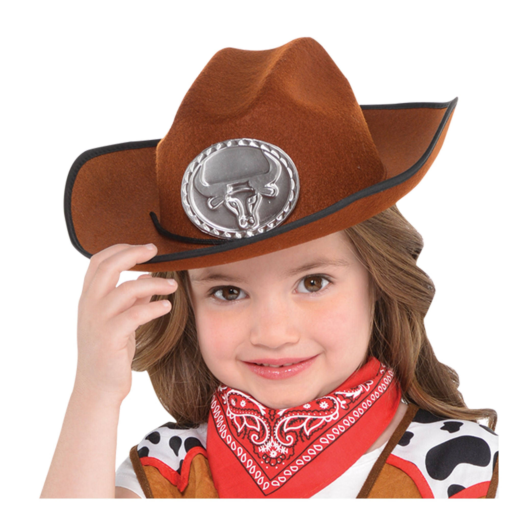 Amscan 848952 Child Brown Cowboy Hat