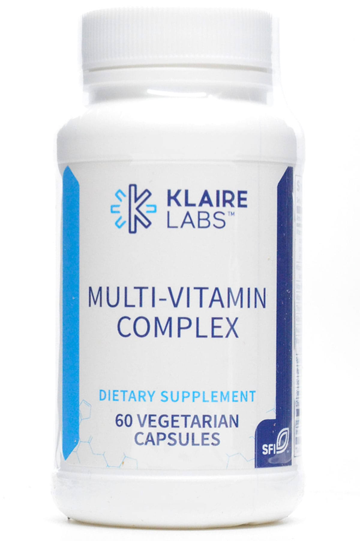Klaire Labs Multi Vitamin Complex - 60 Vegetarian Capsules