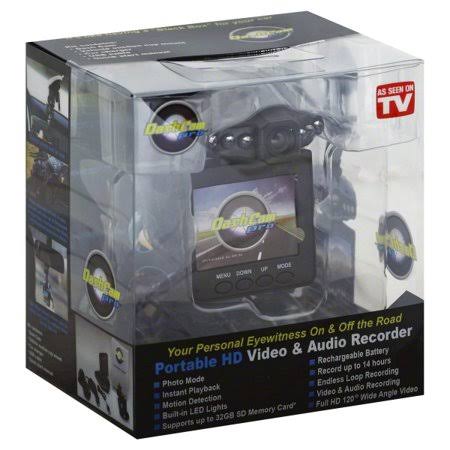 InvenTel DashCam Pro Portable HD Video & Audio Recorder