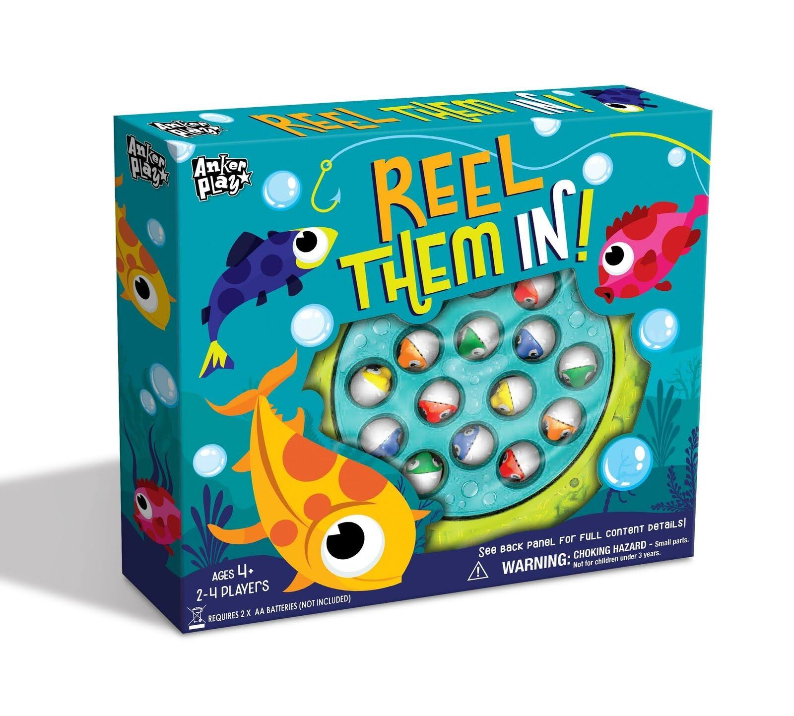 Reel Them in Fishing Game 2-4 PLAYERS