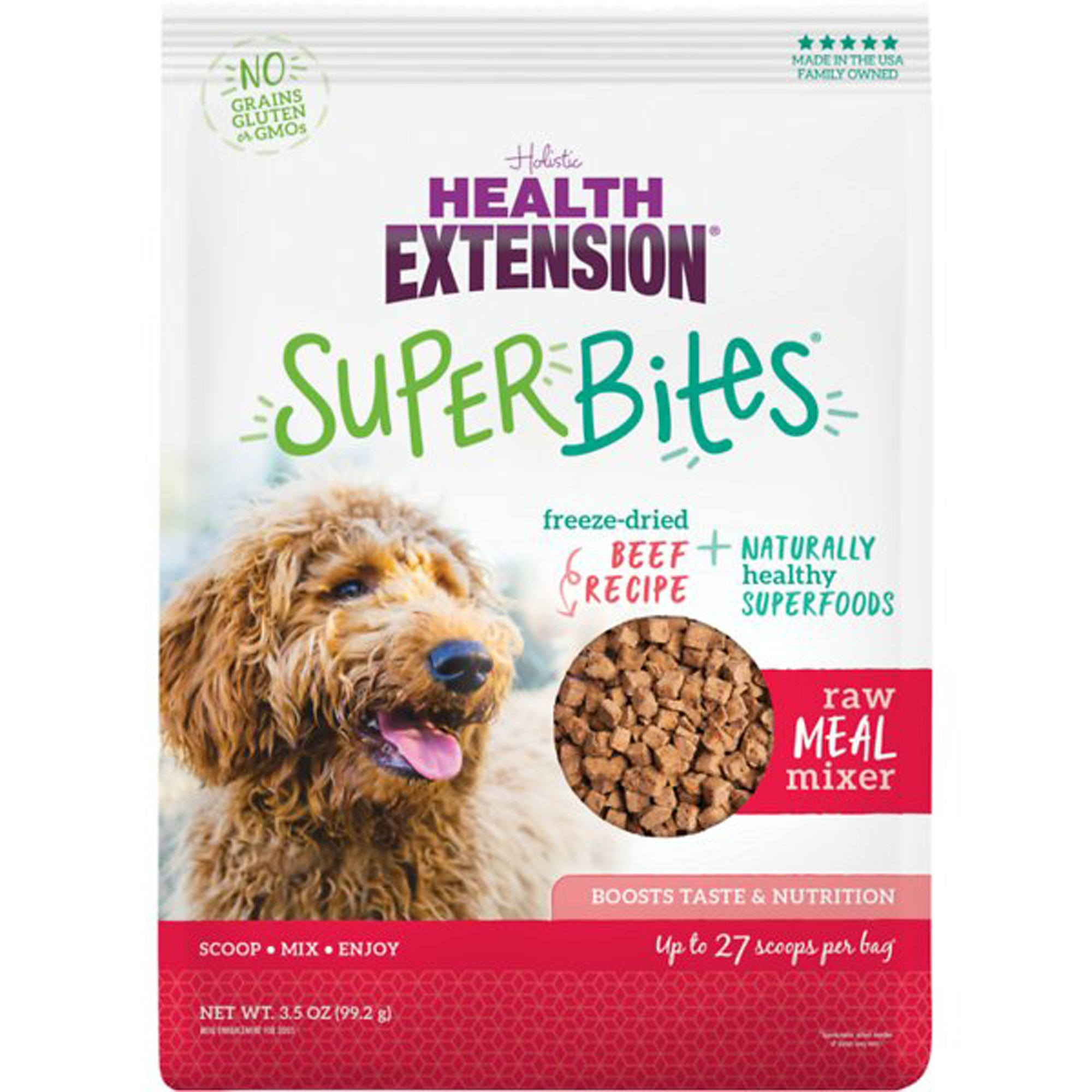 Health Extension SuperBites Freeze-Dried Meal Mixer Beef - 3.5 oz
