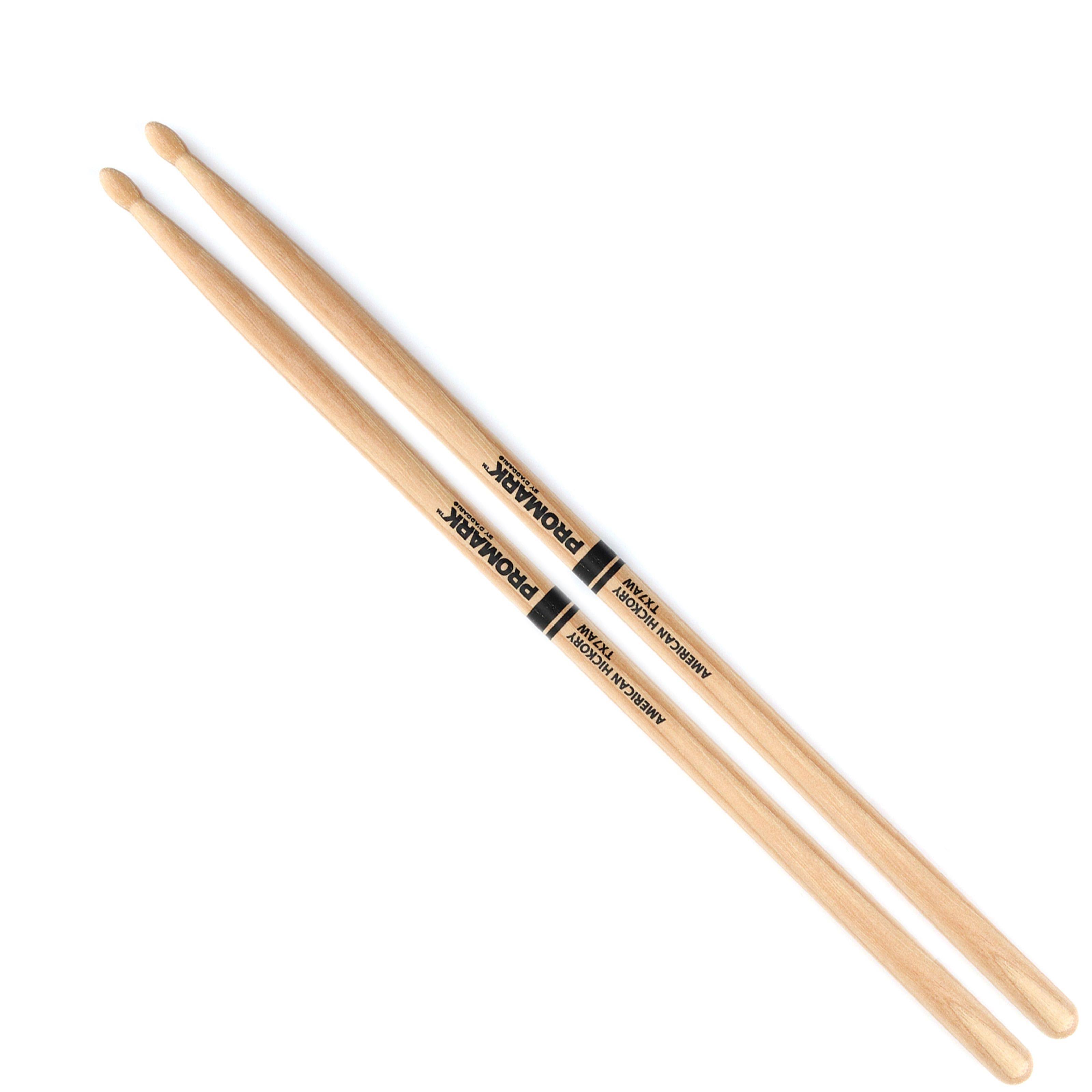 Pro-Mark American Hickory Drumsticks - Wood, 7A