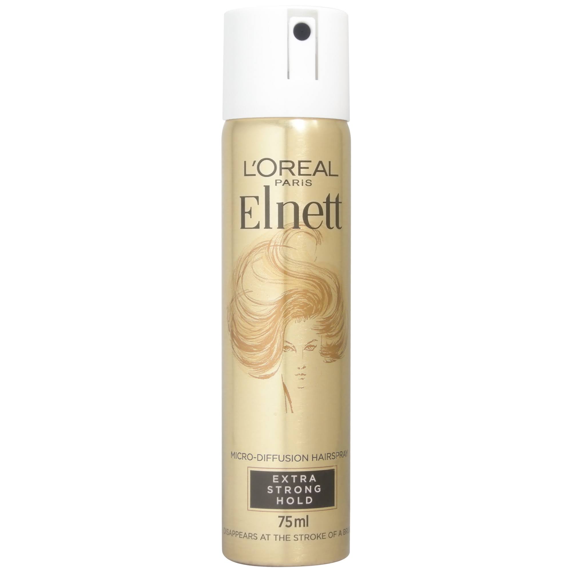 L'Oréal Elnett Satin Hairspray - Supreme Hold, 75ml