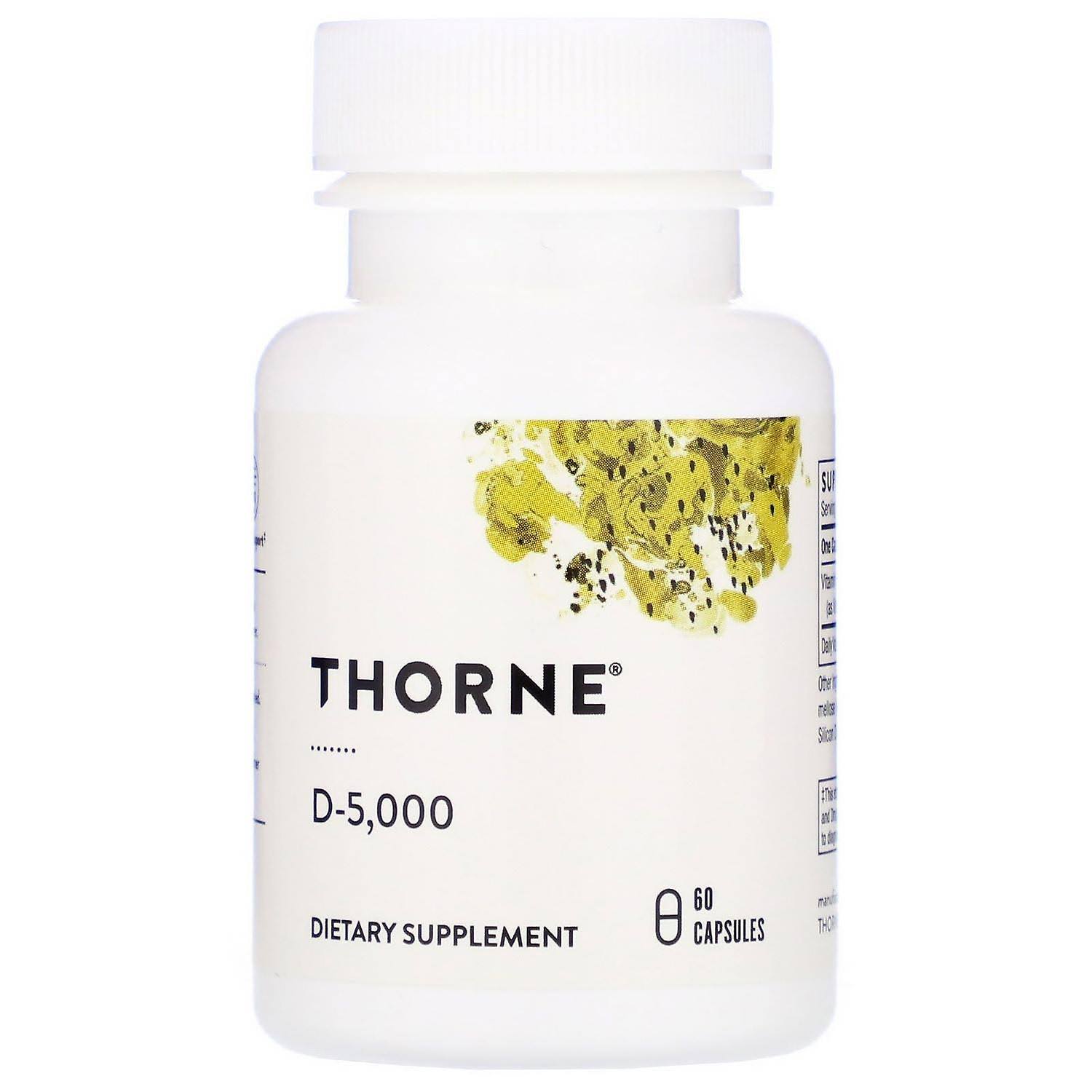 Thorne Research D5000 Dietary Supplement - 60 Capsules