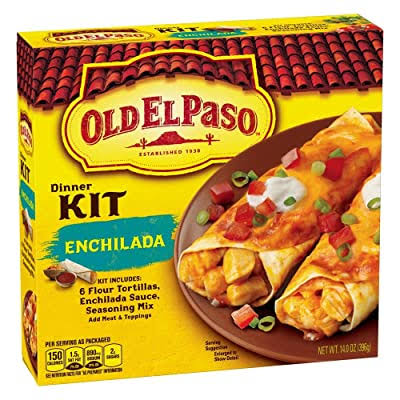 Old El Paso Enchilada Dinner Kit 14 oz Box